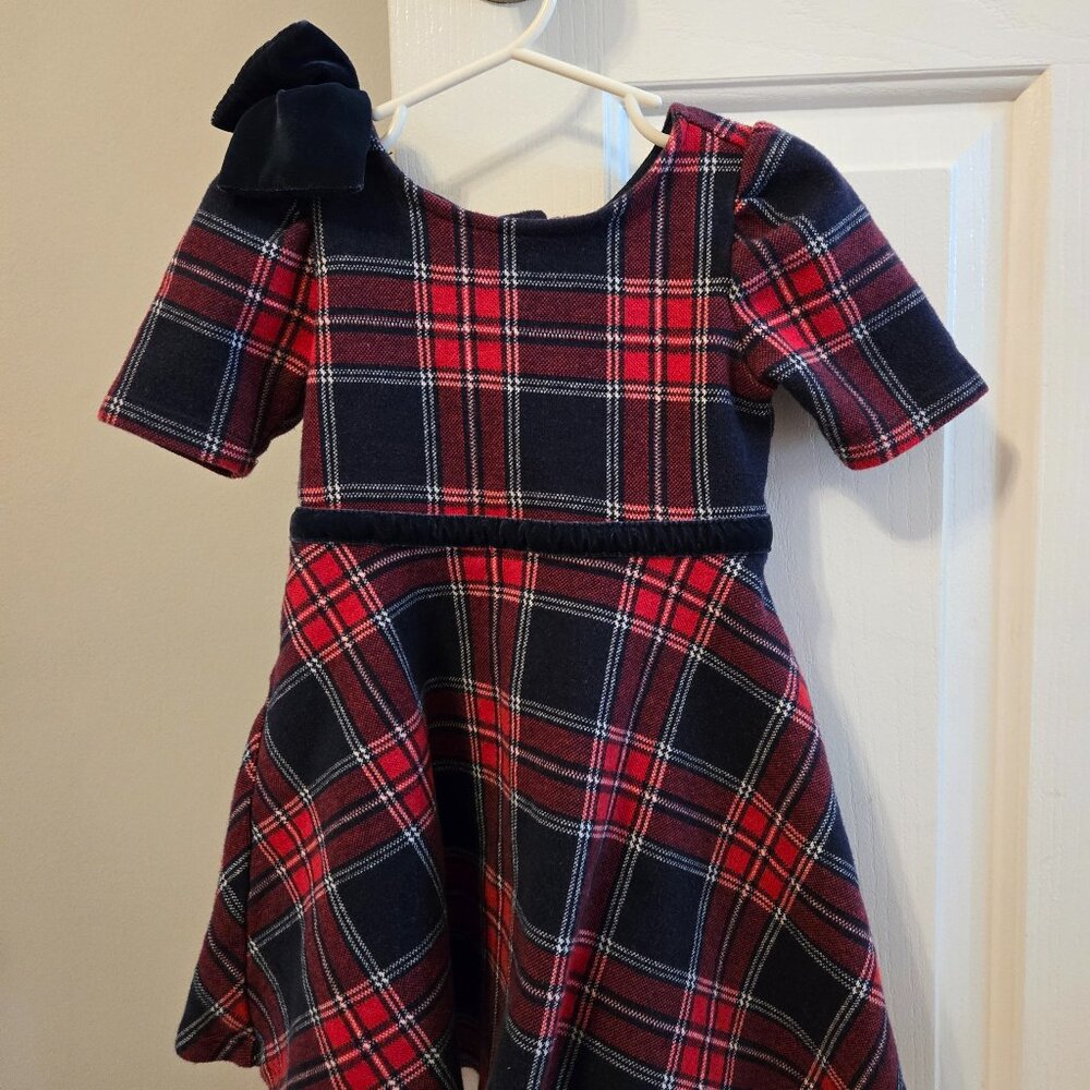 Girls Janie and Jack Size 3 Plaid dress